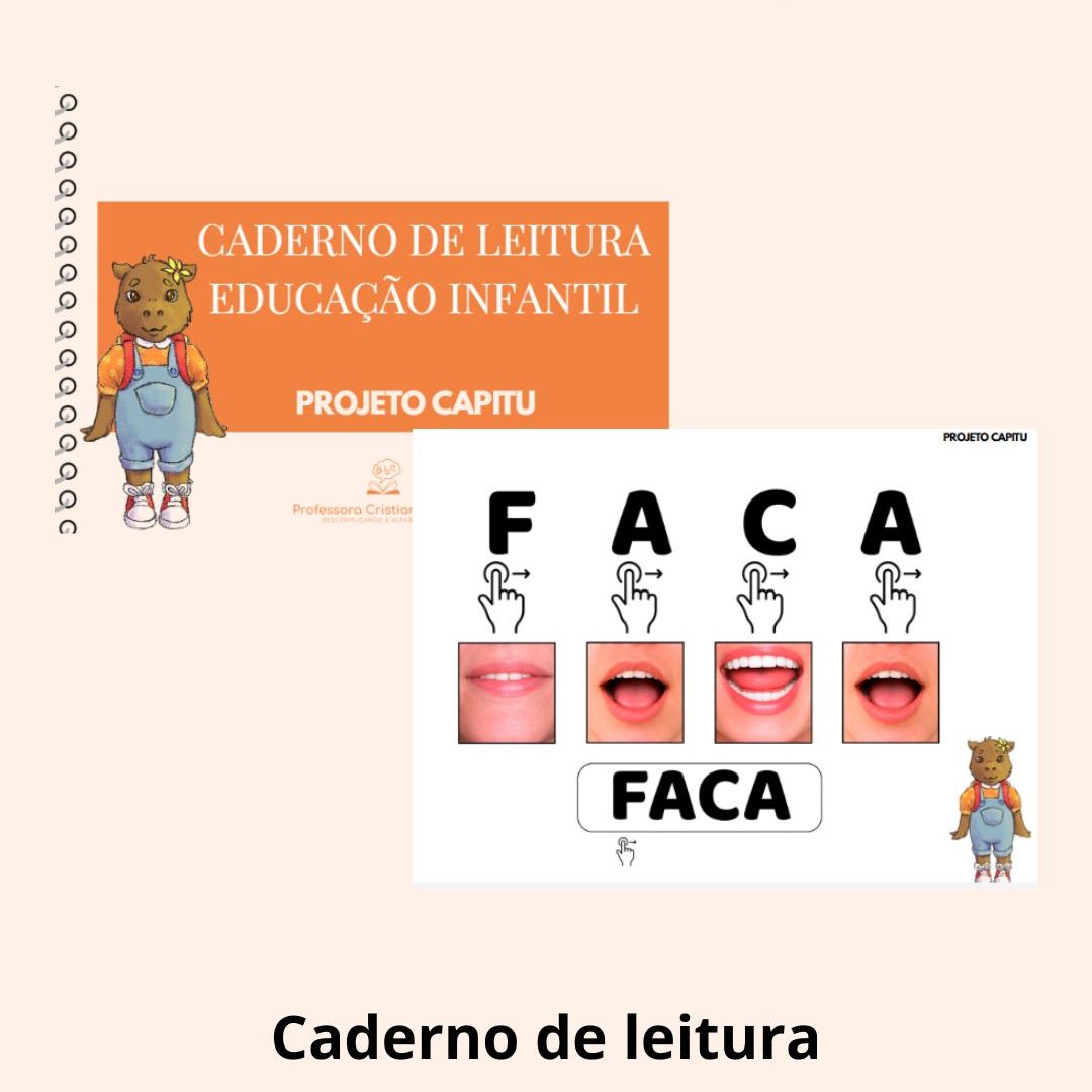Caderno de leitura - Educação Infantil